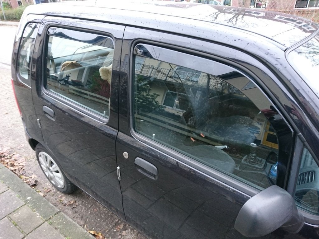 Opel Agila donkere zijwindschermen raamspoilers visors, Ophalen of Verzenden, Nieuw