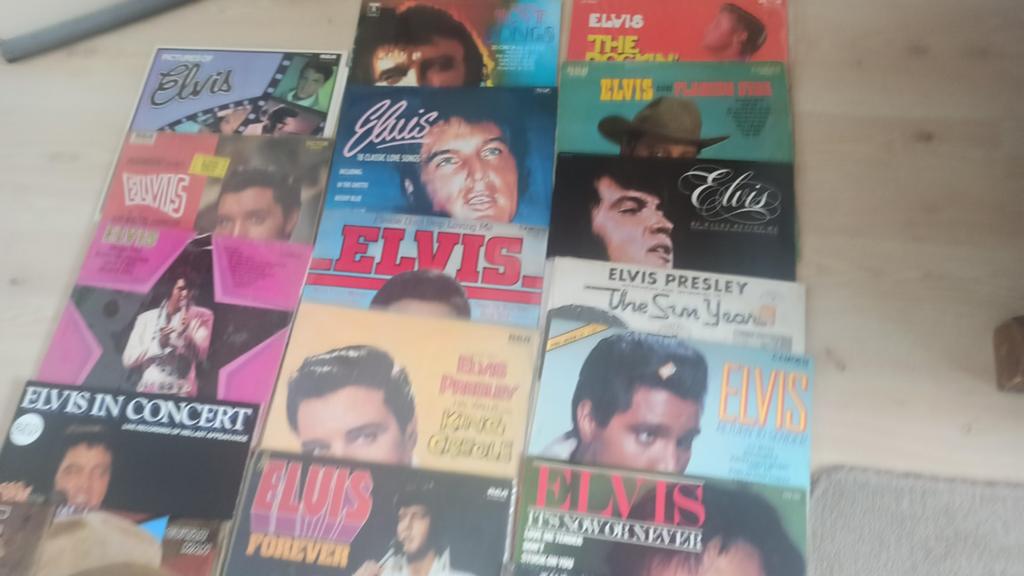 32 Elvis Presley LP's, Ophalen, Gebruikt, 12 inch