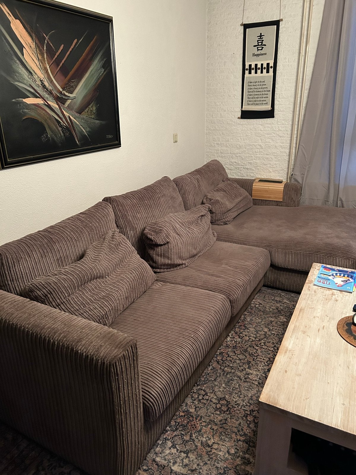 Goossens Hoekbank - Comfortabel en Ruim, Huis en Inrichting, Ophalen, Gebruikt, Hoekbank, 300 cm of meer