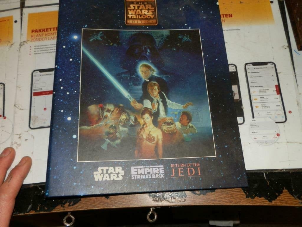 The star wars trilogy special edition map, Verzamelen, Star Wars, Ophalen of Verzenden, Gebruikt, Boek of Poster