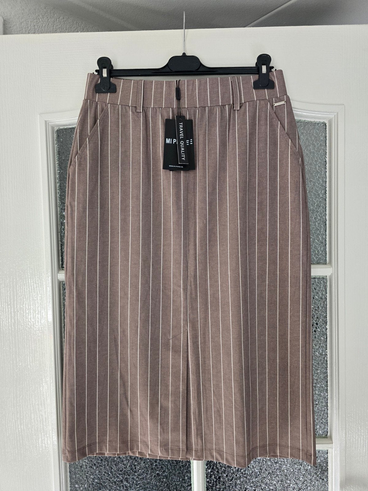 nieuw mi piace falcon stripe M travel, Ophalen of Verzenden, Nieuw, Blauw, Onder de knie