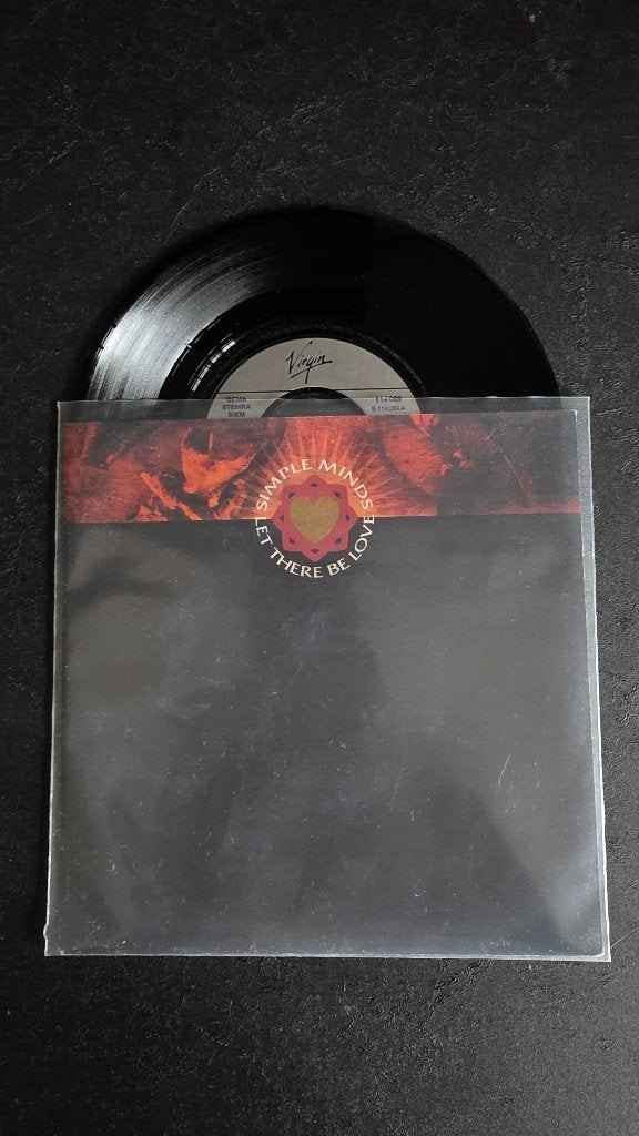 45 toeren, 7”single van: Simple minds, Gebruikt, 7 inch, Ophalen of Verzenden, Pop