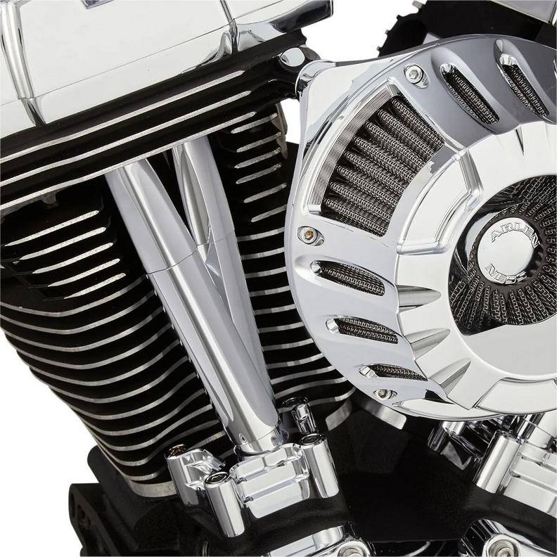 Stoterstangen cover Kit  chroom twin cam  1999-2017 TC, Motoren, Onderdelen | Harley-Davidson, Niet ingevuld, Niet ingevuld, Nieuw