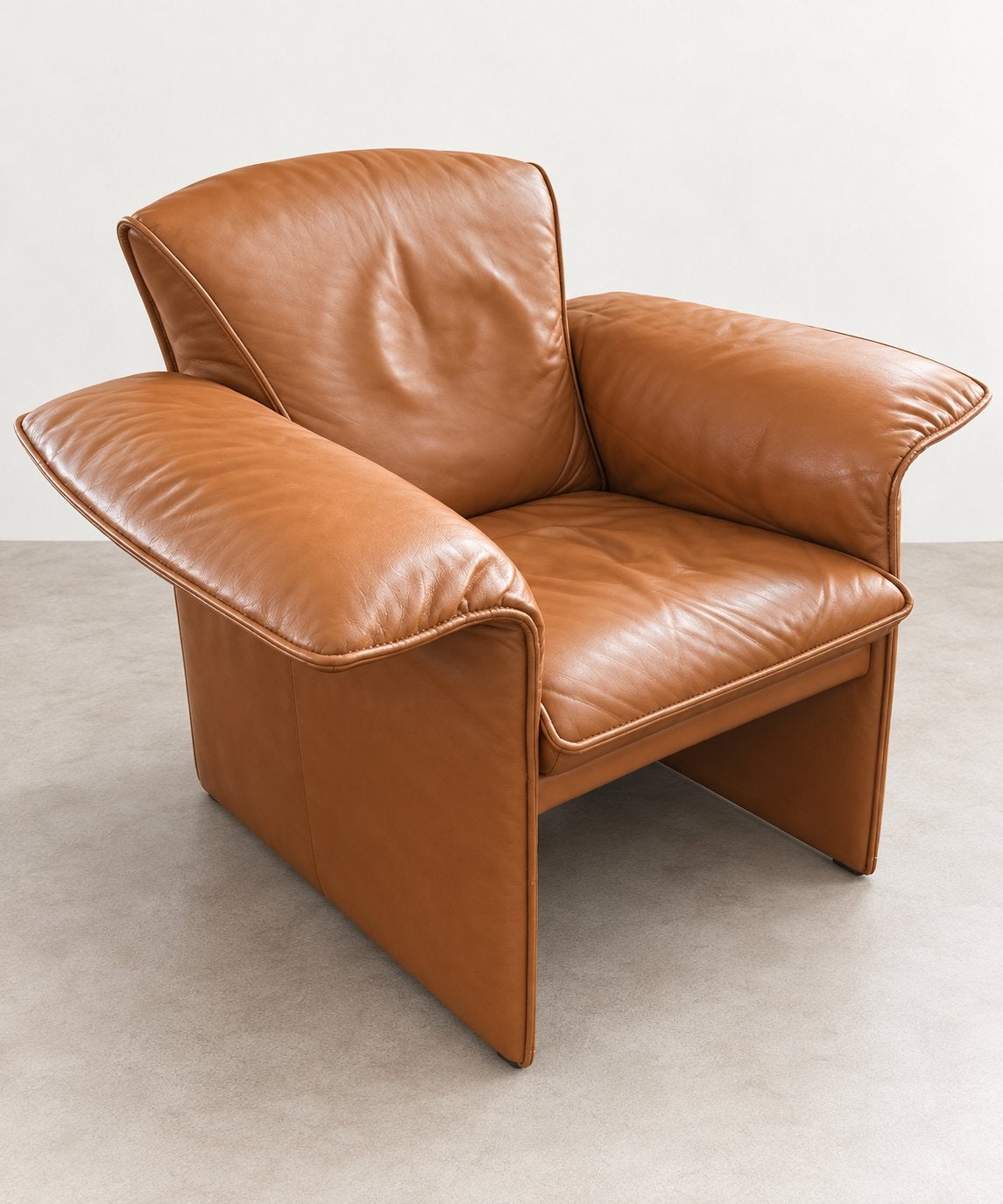 JORI Indy fauteuil – Christophe Giraud – jaren 90, Ophalen of Verzenden, Zo goed als nieuw, 75 tot 100 cm, Leer