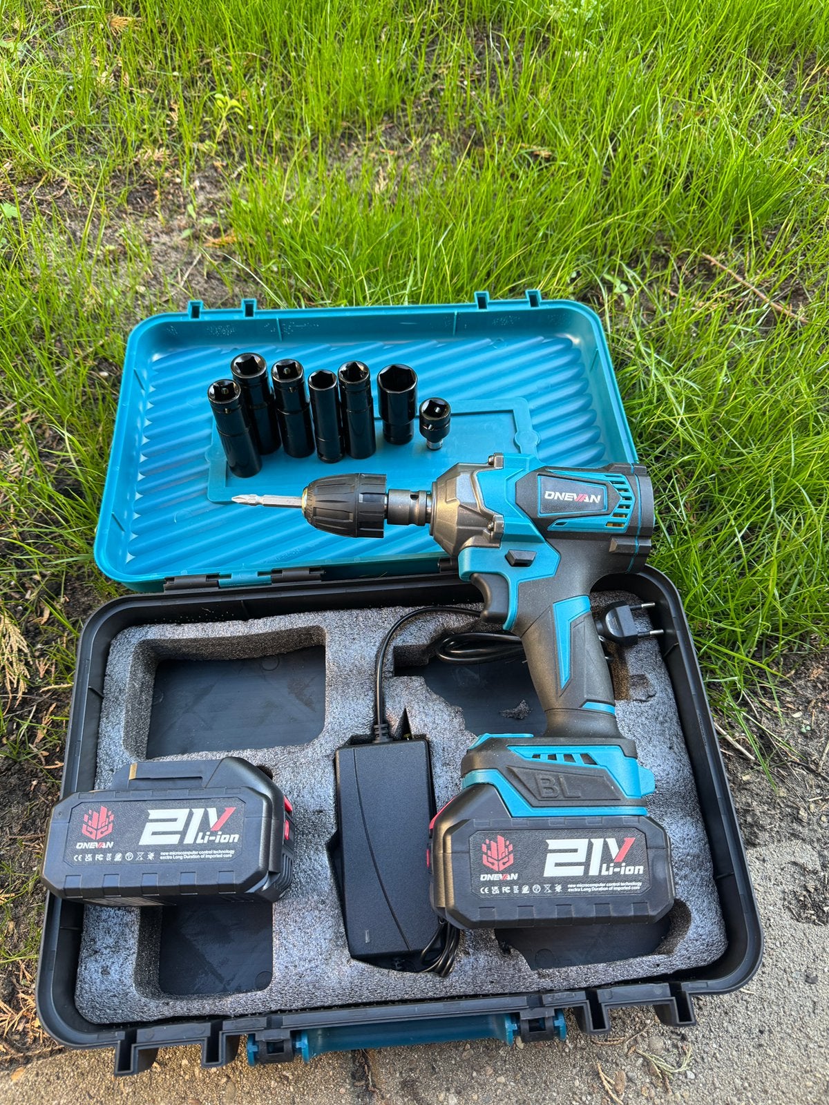 Slagmoersleutel 2x accu’s nieuw, Ophalen of Verzenden, Nieuw, Overige typen