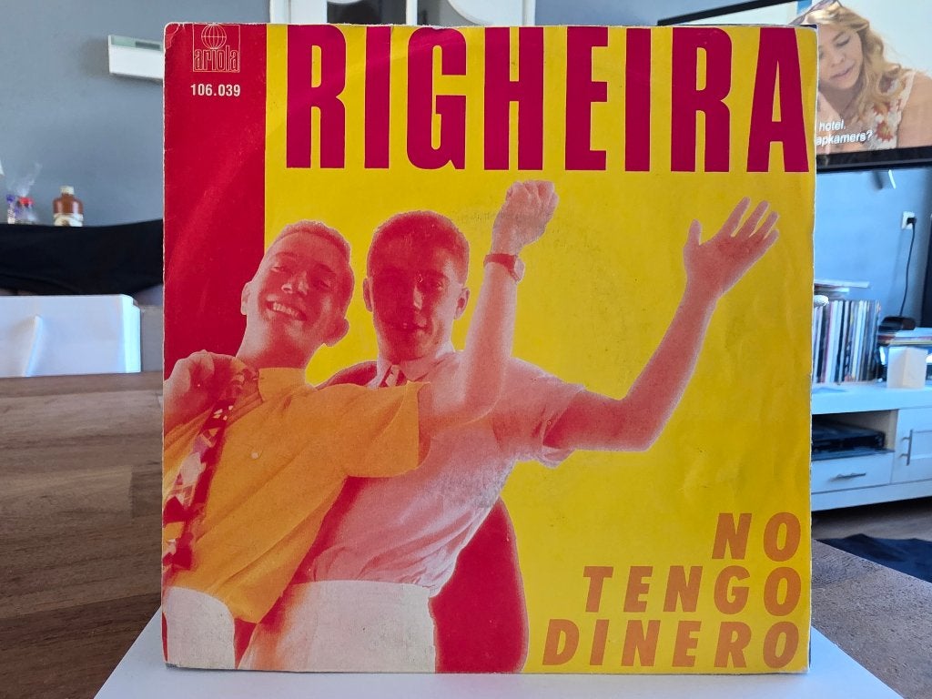 7" Single Righeira - No Tengo Dinero / Dinero Scratch, Gebruikt, 7 inch, Ophalen of Verzenden, Pop
