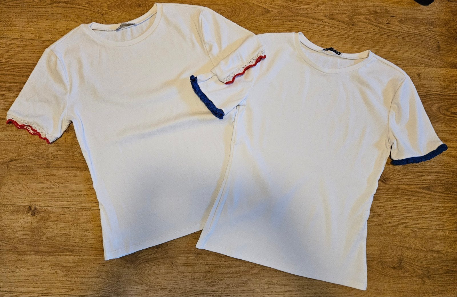 2 TOPS MAAT M VAN ZARA, Ophalen of Verzenden, Zo goed als nieuw, Korte mouw, Wit