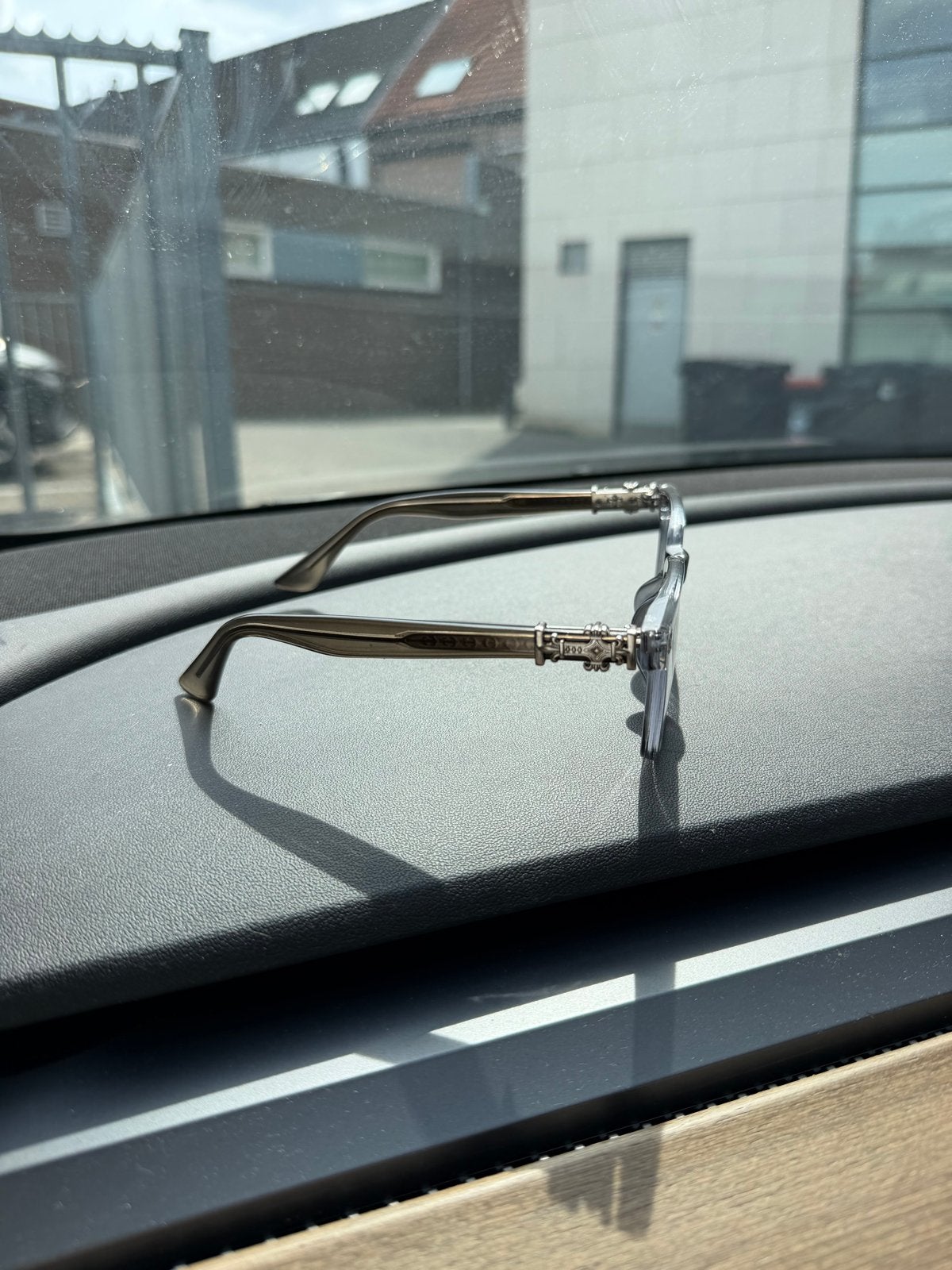 Chrome hearts brillen op sterkte of zonder, Overige merken, Zwart, Nieuw, Ophalen of Verzenden