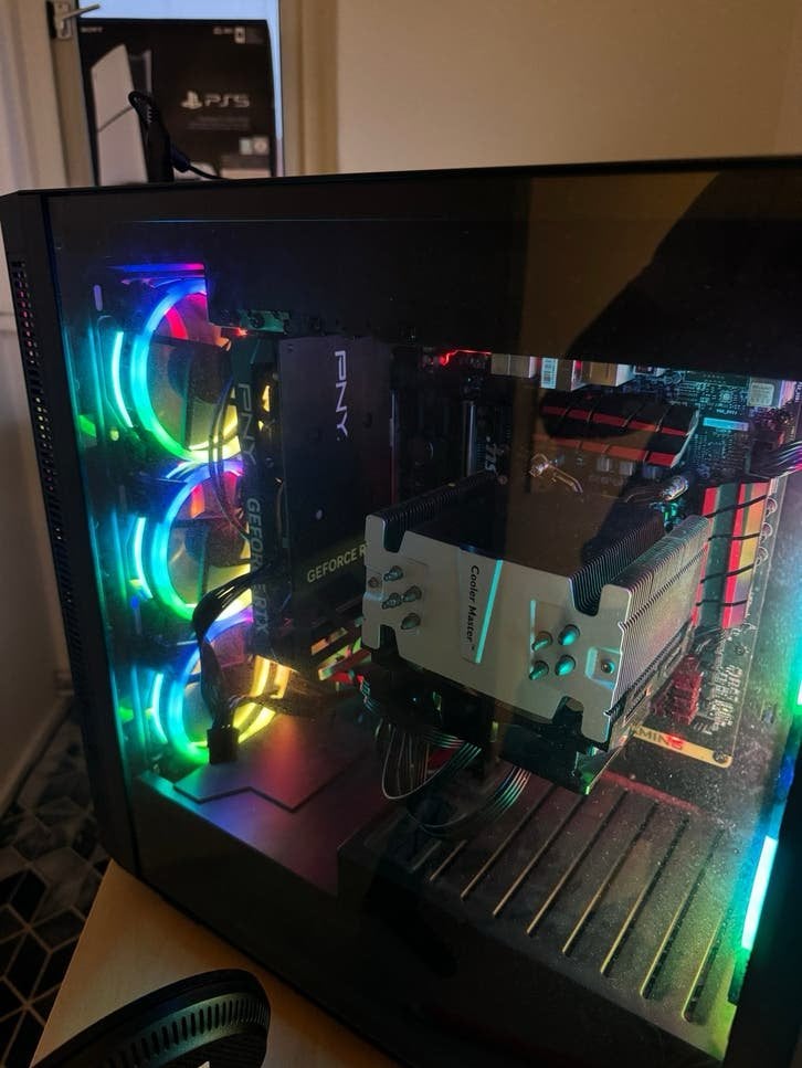 Gaming PC RTX 4060, 24GB RAM, 1.35TB opslag, Gebruikt, Ophalen of Verzenden, Gaming, SSD