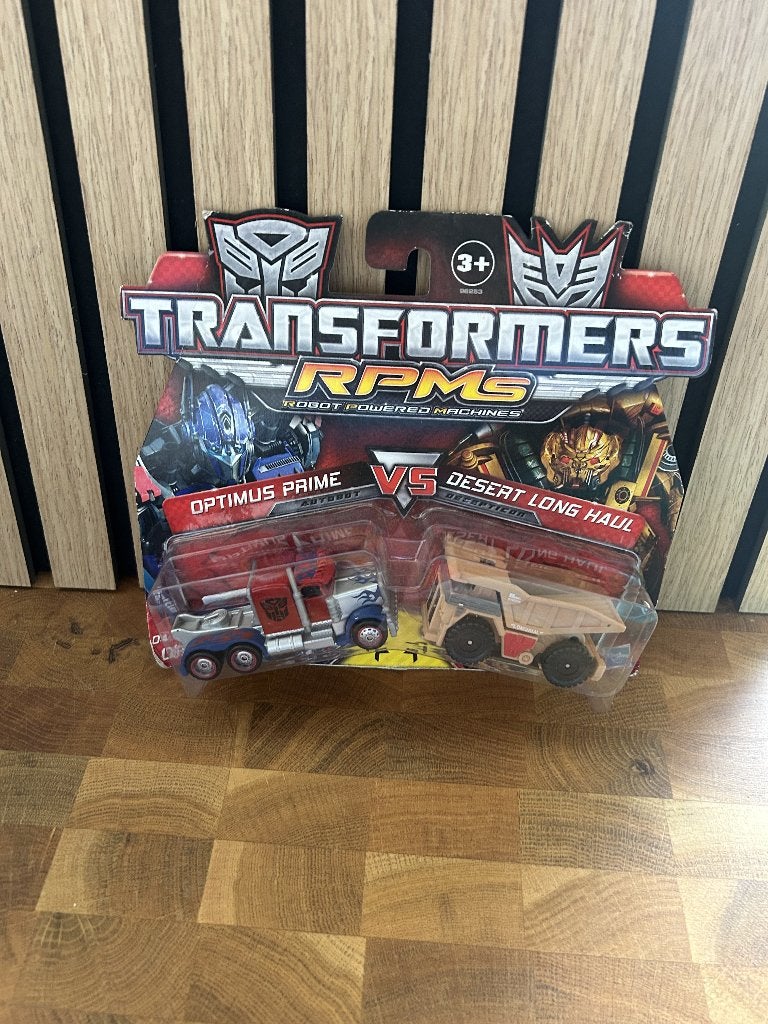 Transformers rpms optimus primę vs desert haul, Overige generaties, Ophalen of Verzenden, Nieuw