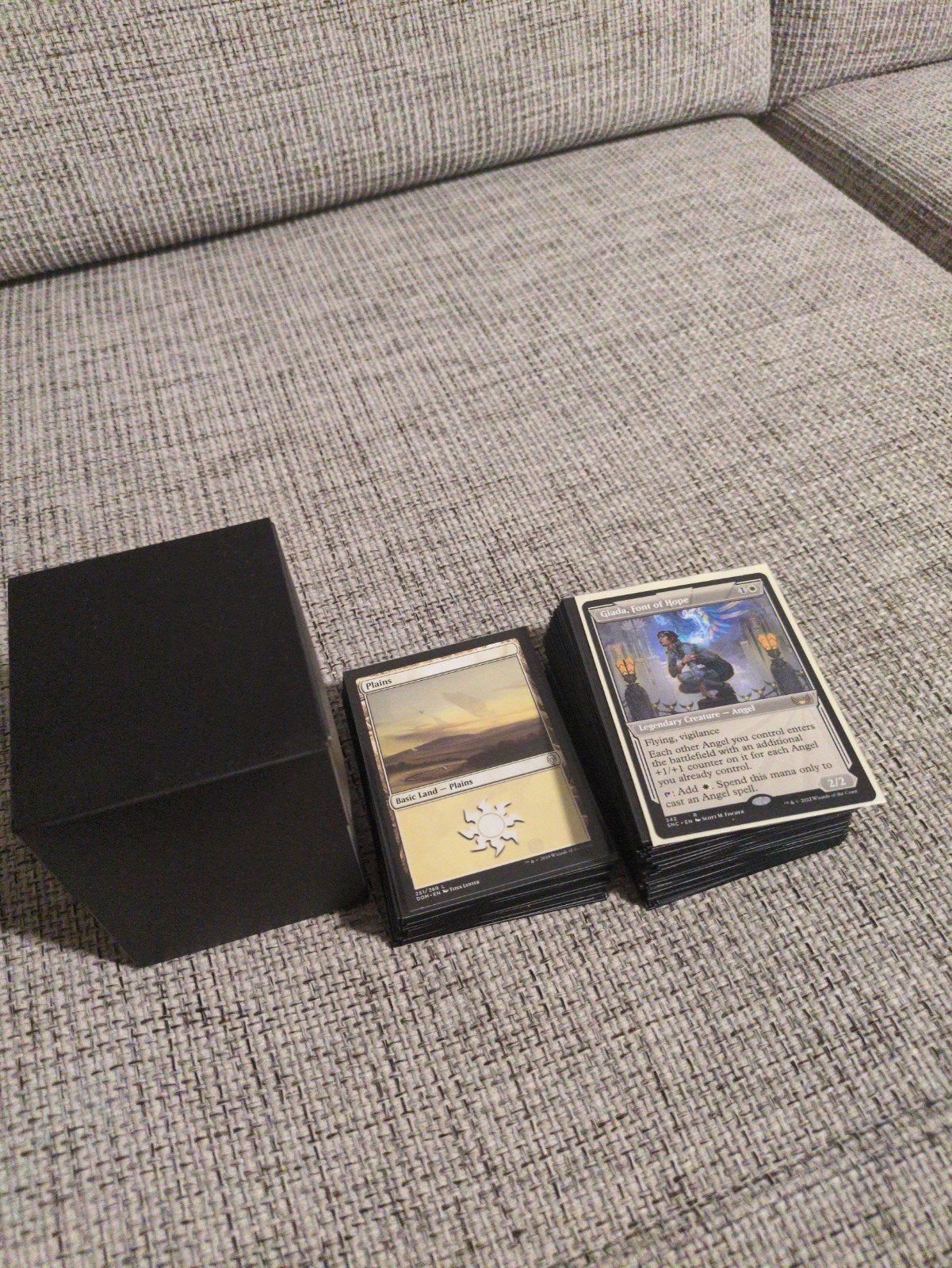 Mtg Angel Commander Deck, Ophalen of Verzenden, Zo goed als nieuw, Speeldeck