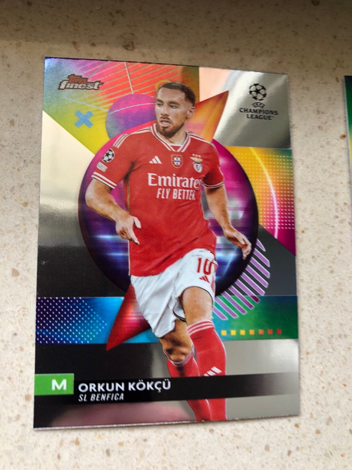 Panini & Topps voetbalplaatjes Orkun Kökcü, Ophalen of Verzenden, Zo goed als nieuw, Feyenoord, Spelerskaart