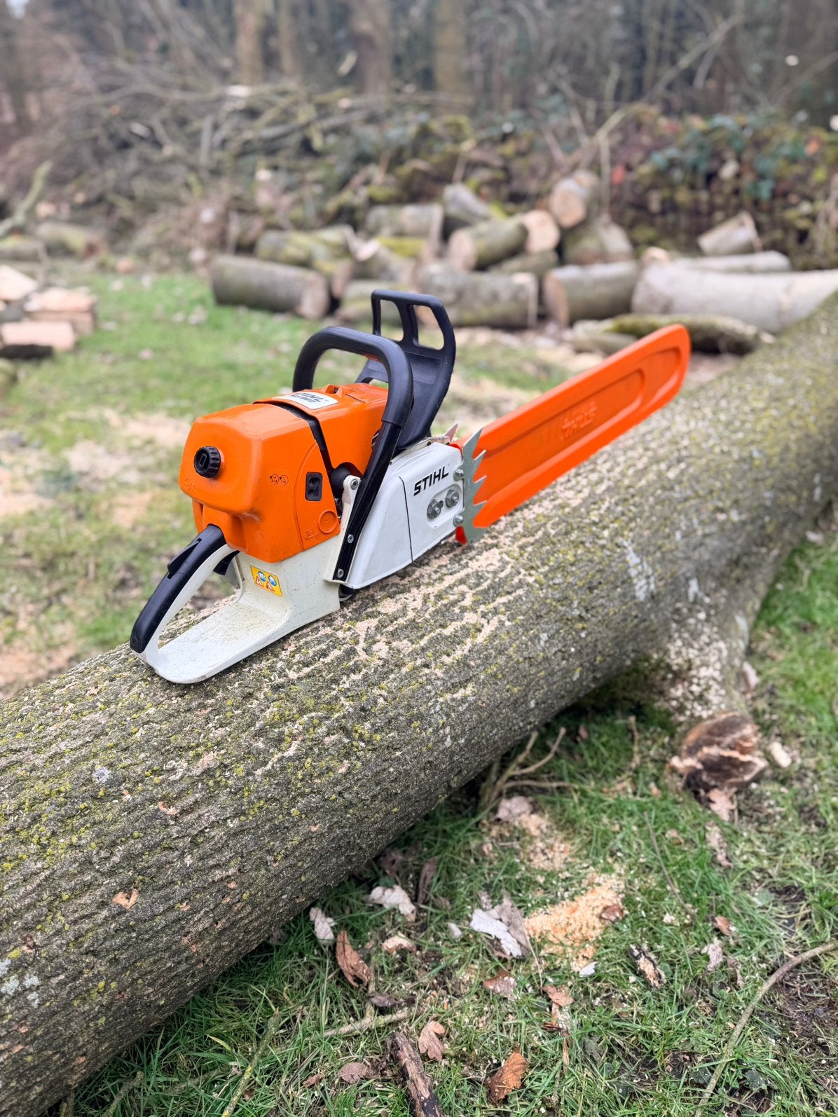 Stihl ms 660 75 cm, Ophalen, Zo goed als nieuw, Benzine
