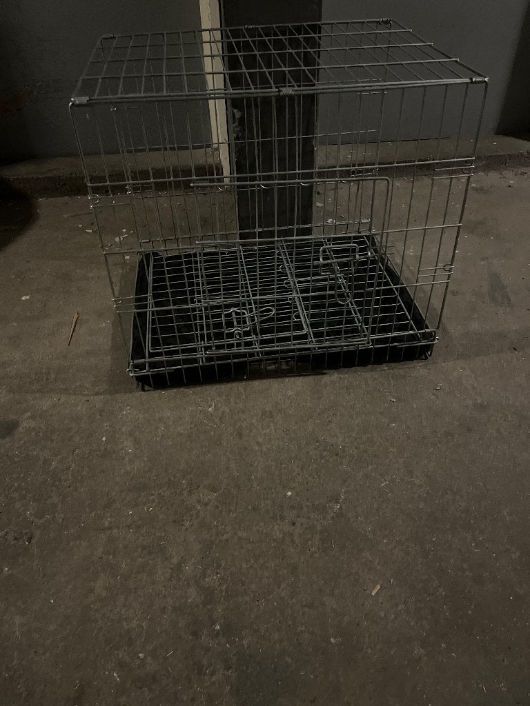 Kleine hondenbench gratis, Ophalen, Zo goed als nieuw