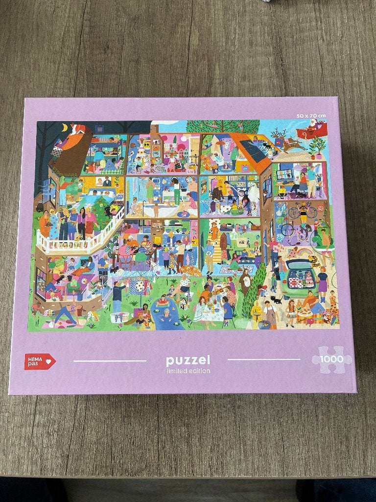 Nieuw HEMA puzzel 1000 stukjes Winkel limited edition, Ophalen of Verzenden, 500 t/m 1500 stukjes, Nieuw, Legpuzzel