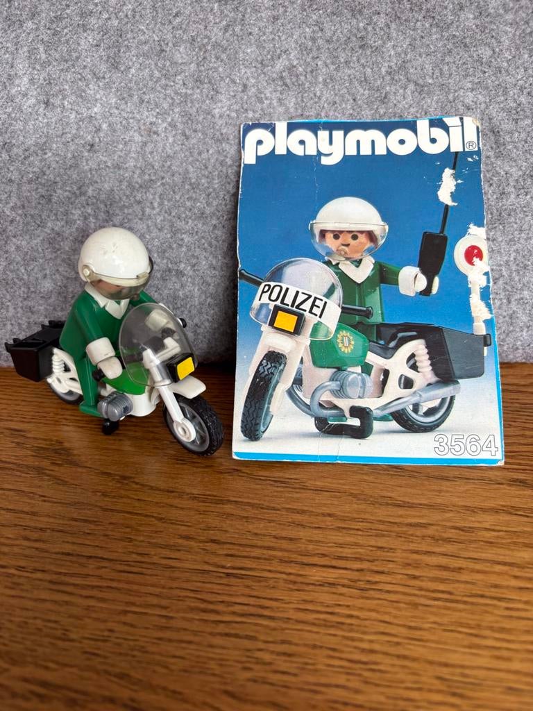 Playmobil politiemotor jaren 70-80, Ophalen of Verzenden, Overige typen