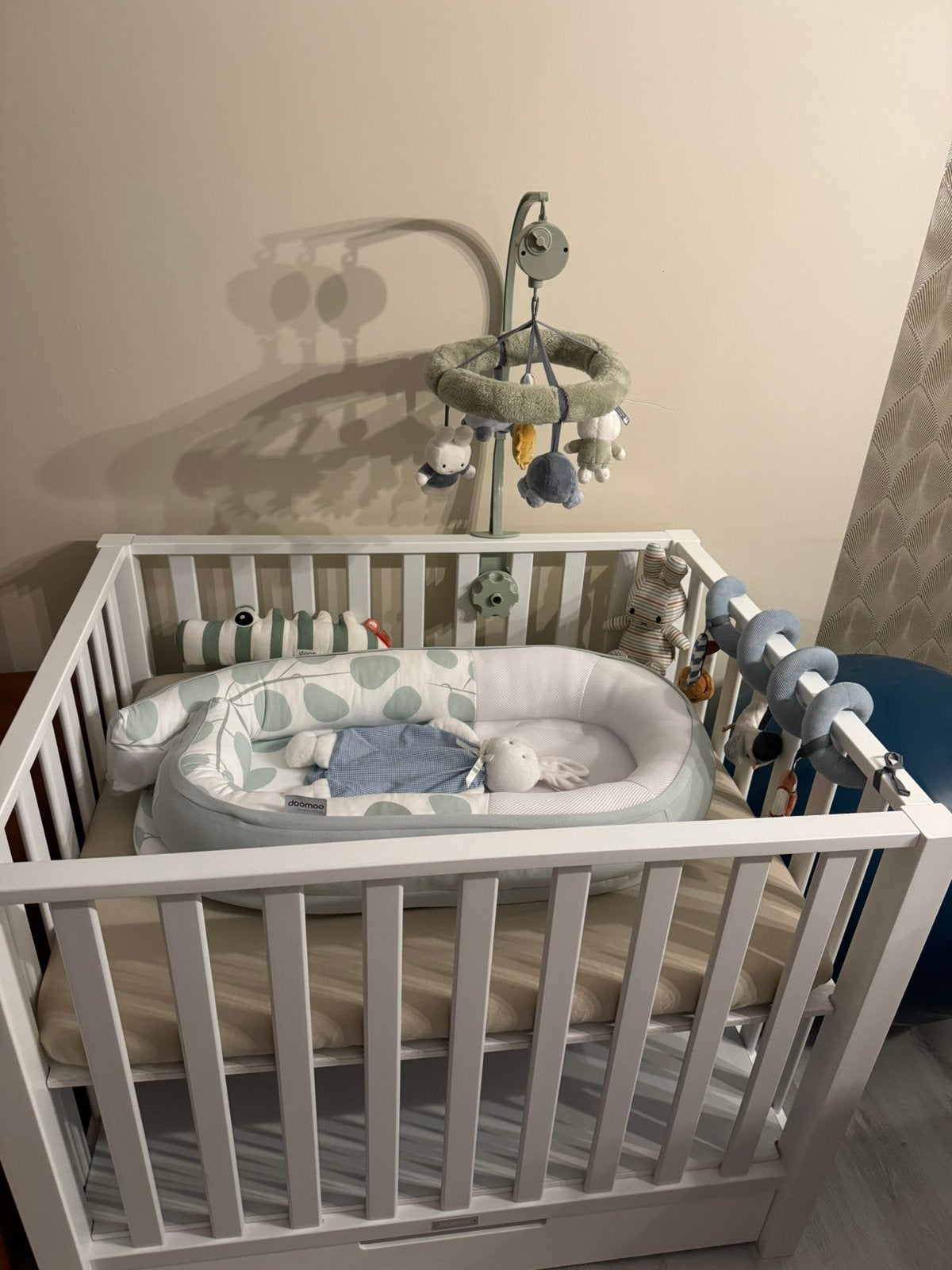 Bopita box baby met lade wit + matras, Kinderen en Baby's, Boxen, Ophalen, Zo goed als nieuw, Lade