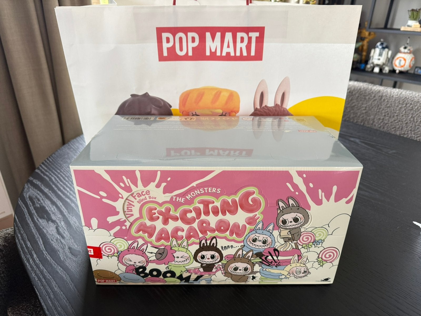 Popmart exciting macaron labubu origineel!, Ophalen of Verzenden, Nieuw