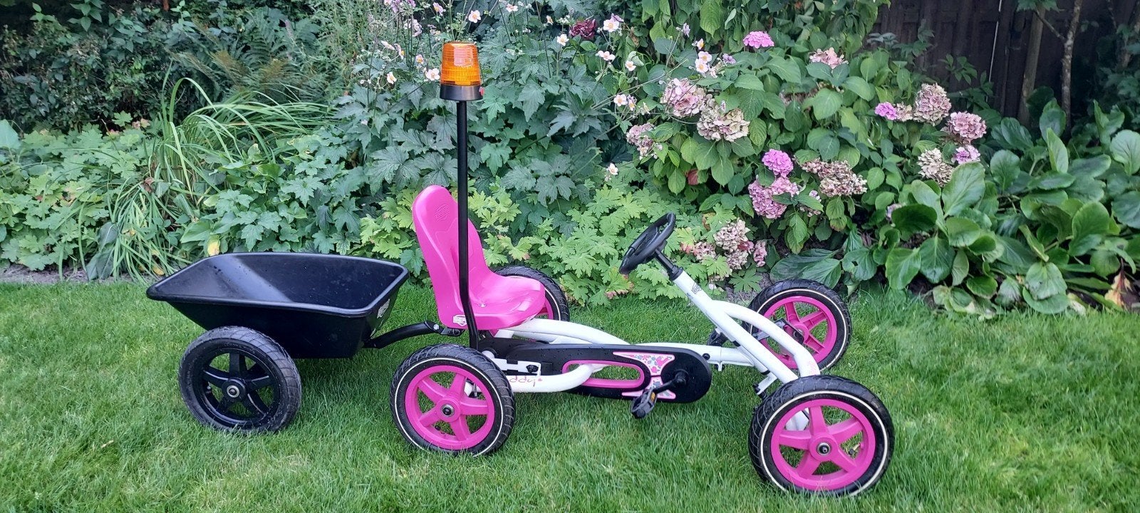 BERG Buddy skelter met kar - Zo goed als nieuw, Kinderen en Baby's, Speelgoed | Buiten | Skelters, Ophalen, Zo goed als nieuw