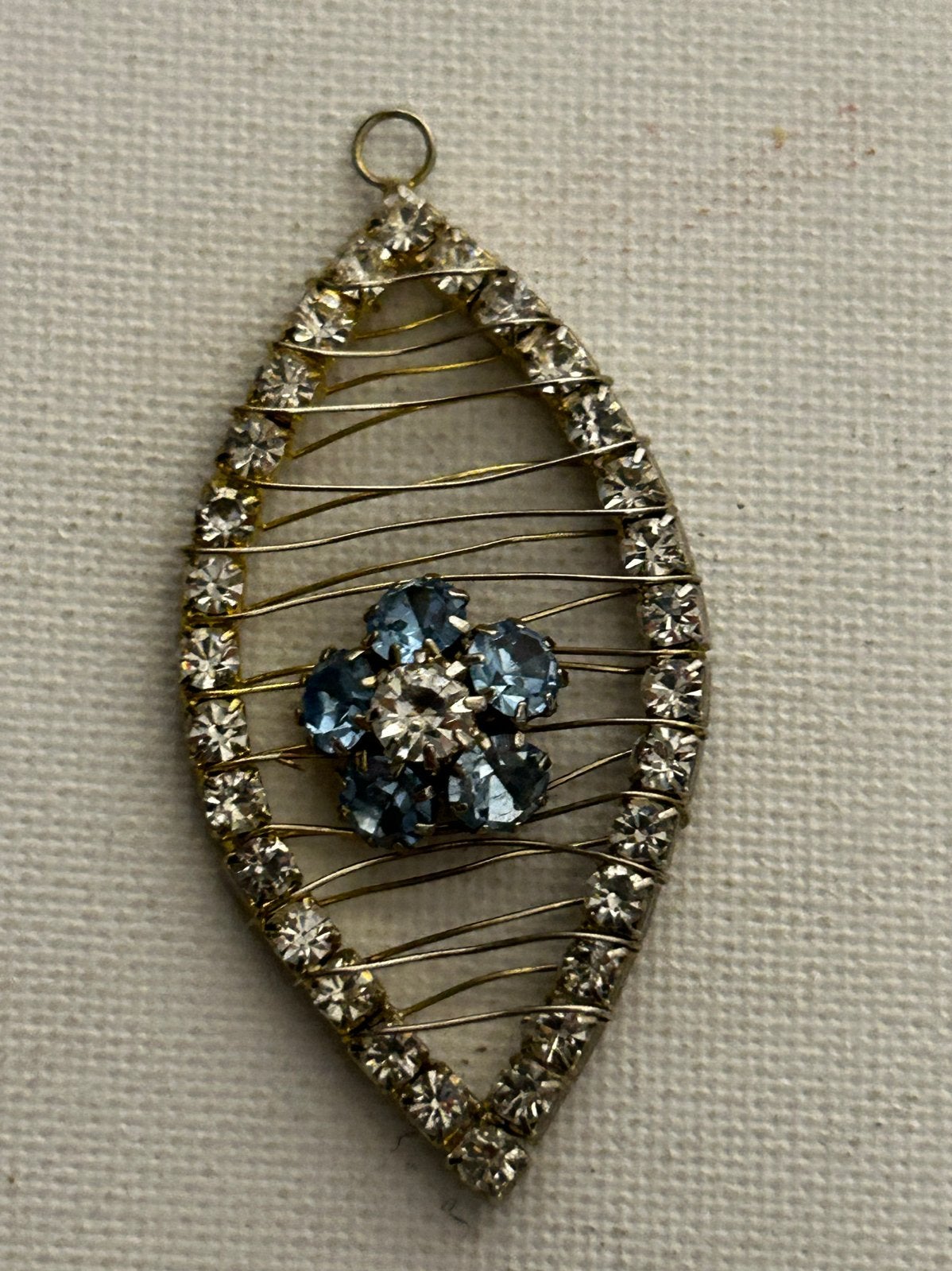 Hanger met Blauwe bloem, Overige materialen, Overige kleuren, Nieuw, Ophalen of Verzenden