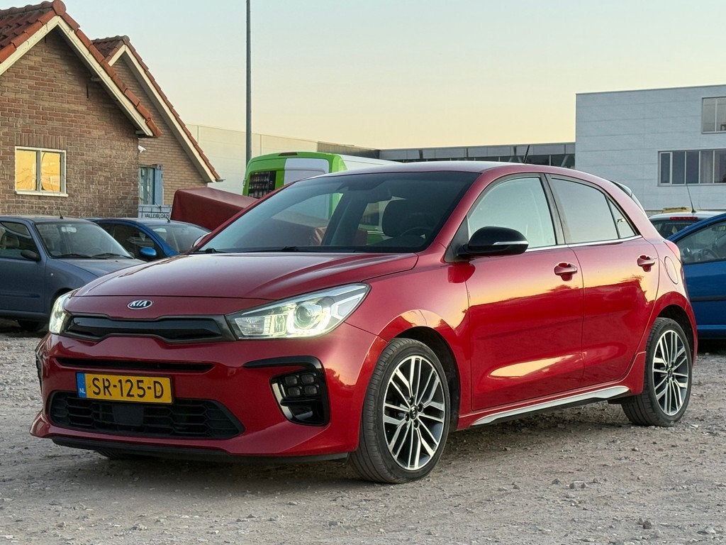 Kia Rio 1.0 TGDI GT-Line/ XENON/ LANE ASSIST/ VELGEN, Voorwielaandrijving, 450 kg, Euro 6, 49 €/maand