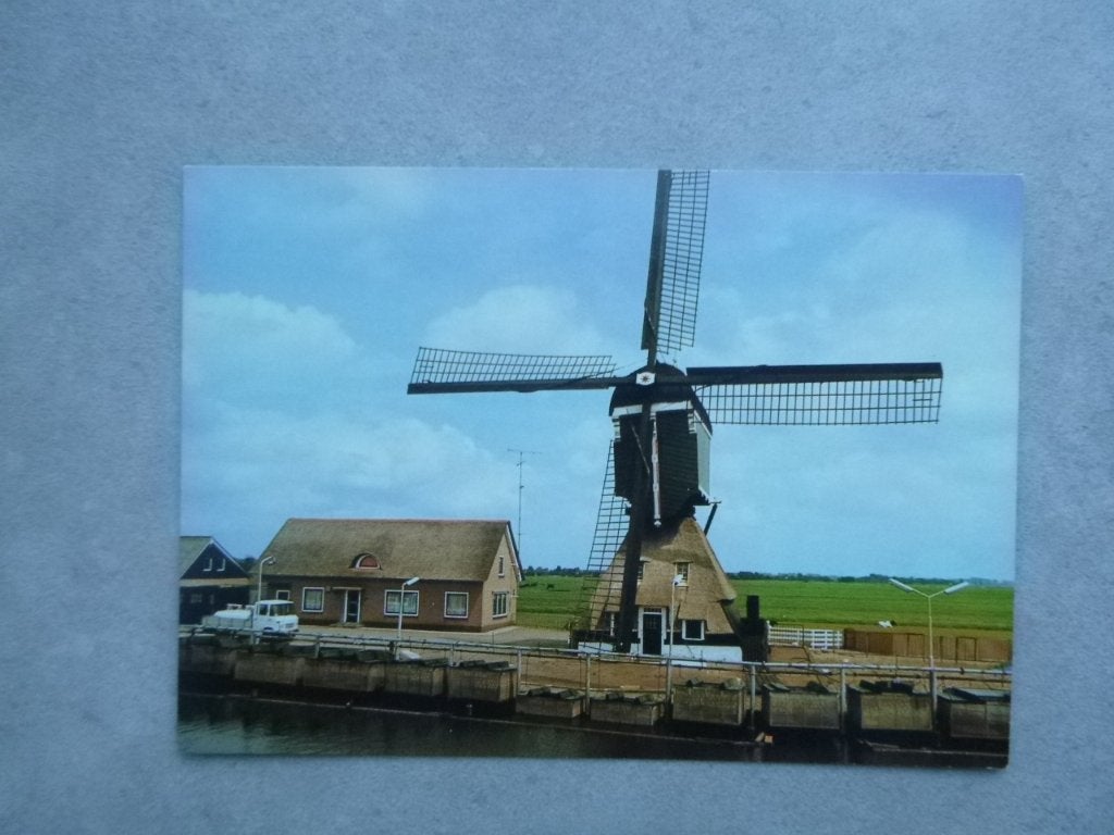 Groot Ammers, hol. molen /auto, Verzenden, 1980 tot heden, Ongelopen, Zuid-Holland