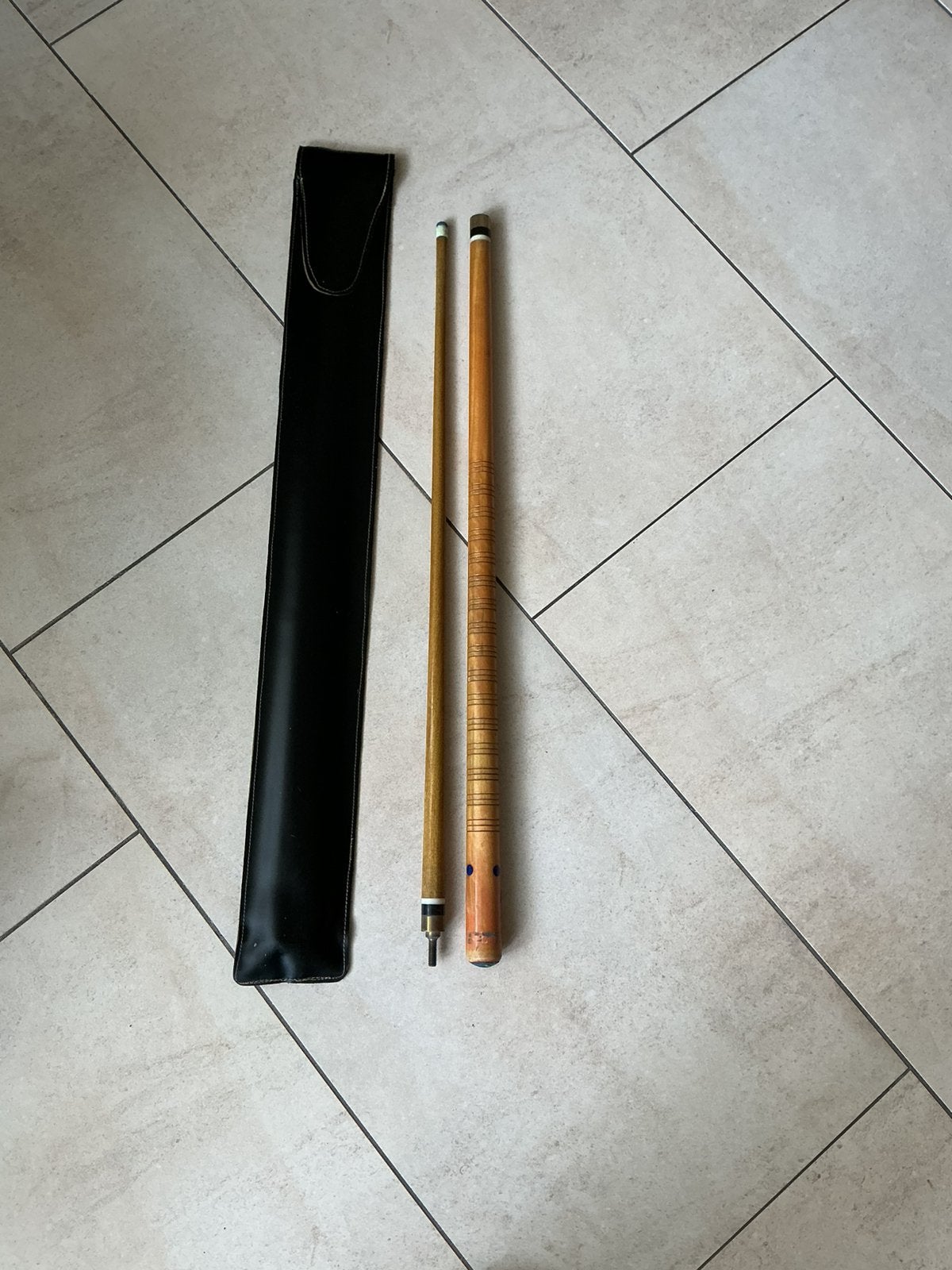 Biljartkeu, Ophalen of Verzenden, Gebruikt, Keu of Ballen