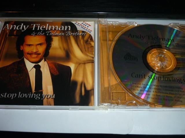 Andy Tielman & the tielman brothers cd can't stop loving you, Verzenden, Zo goed als nieuw, Poprock
