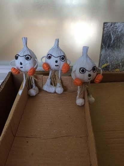 Knoflook poppetjes, Hobby en Vrije tijd, Ophalen of Verzenden, Nieuw