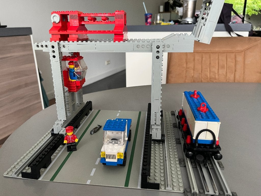 Lego containerdepot 7823 treinserie 12V, Ophalen, Gebruikt, Overige thema's, Lego