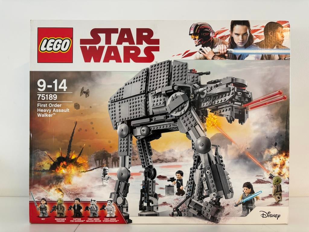 Lego Star Wars 75189 First Order Heavy Assault Walker NIEUW!, Star Wars, Lego, Nieuw, Ophalen of Verzenden