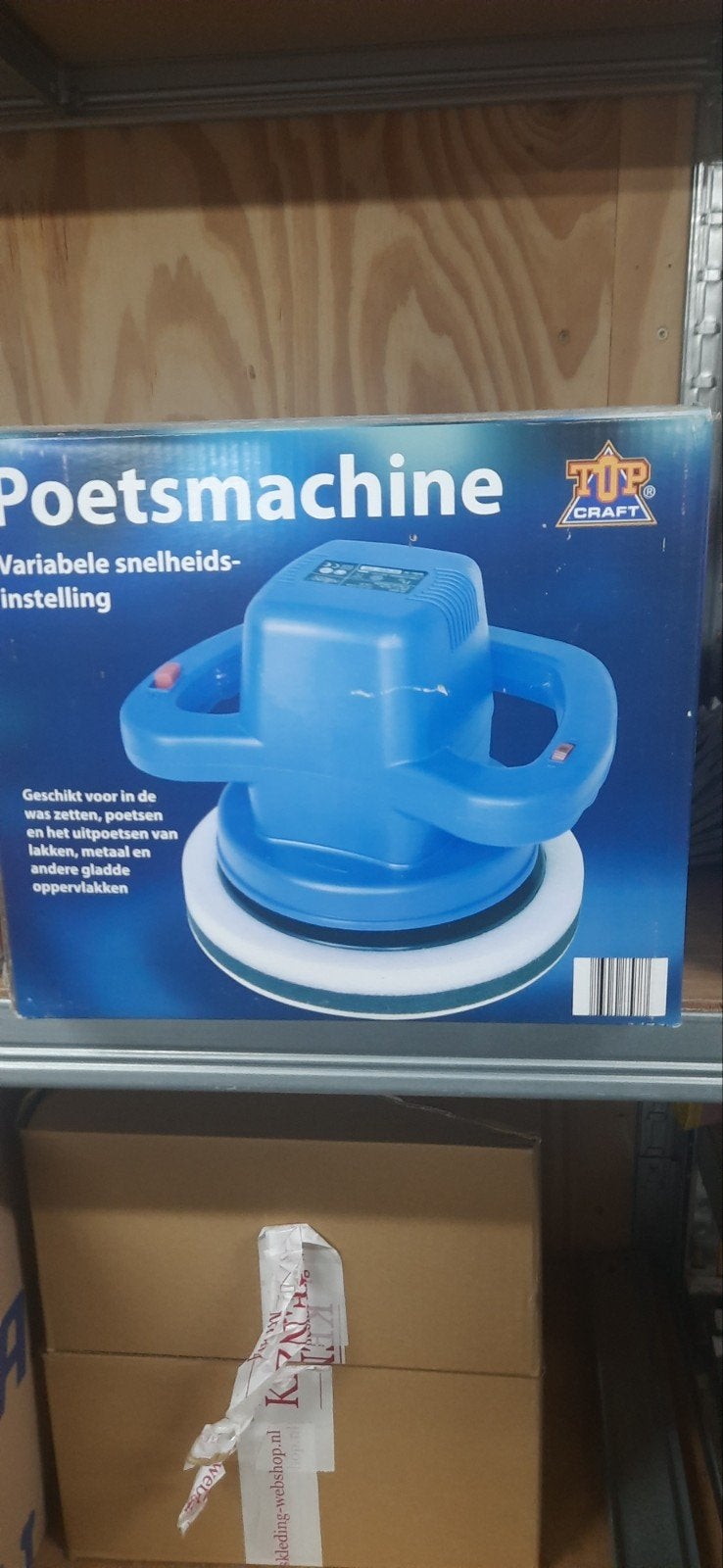 Top Craft Poetsmachine - Variabele Snelheidsinstelling, Doe-het-zelf en Verbouw, Ophalen, Nieuw
