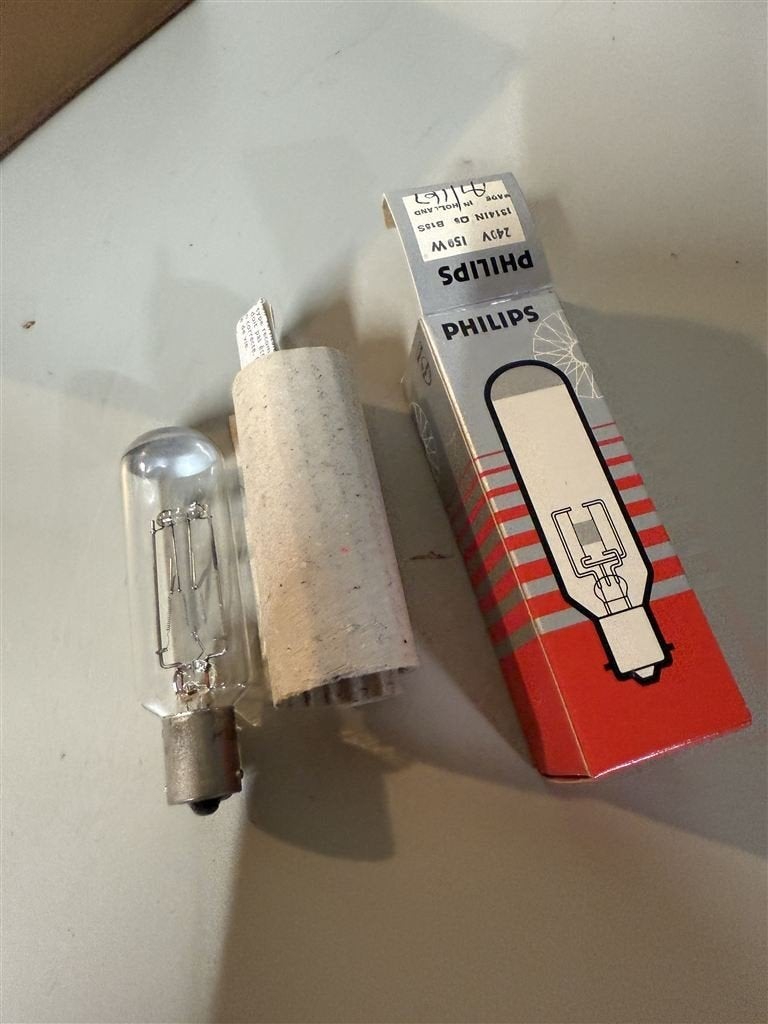 Philips Projectorlamp A1/167 - 240V 150W - Nieuw in Doos, Ophalen of Verzenden, Zo goed als nieuw