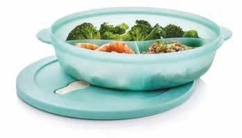 Tupperware CrystalWave Verdeelbord/Magnetronbord Blauw Nieuw, Huis en Inrichting, Ophalen of Verzenden, Nieuw, Blauw, Overige typen