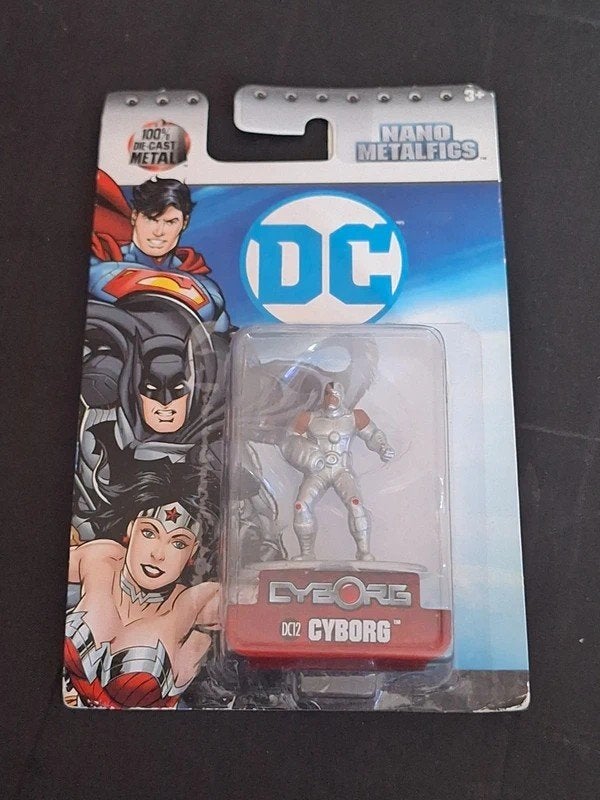 DC Nano Metalfigs DC12 Cyborg (Jada Toys), Ophalen of Verzenden, Nieuw