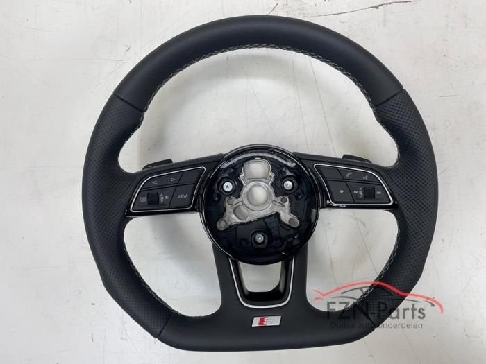 Audi A4/S4 A5/S5 8W S-Line Stuur MF+F1 Wit stiksel, Auto-onderdelen, Besturing, Ophalen of Verzenden, Gebruikt