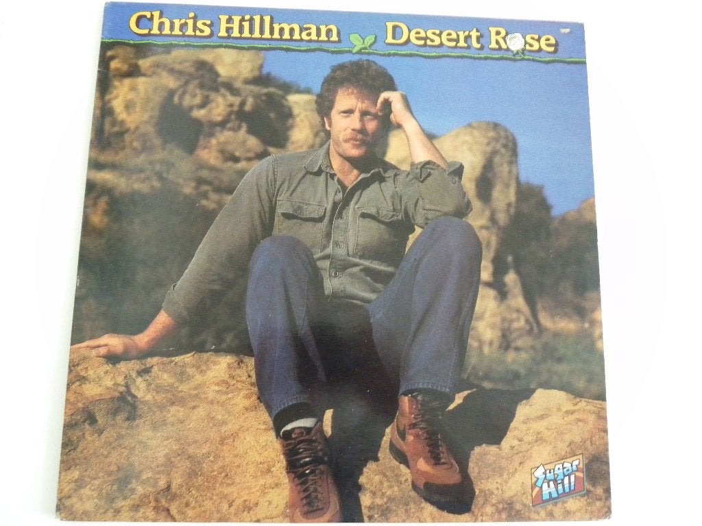 LP Chris Hillman - Desert Rose, Gebruikt, Originele persing, 1980 - 1989, Ophalen of Verzenden