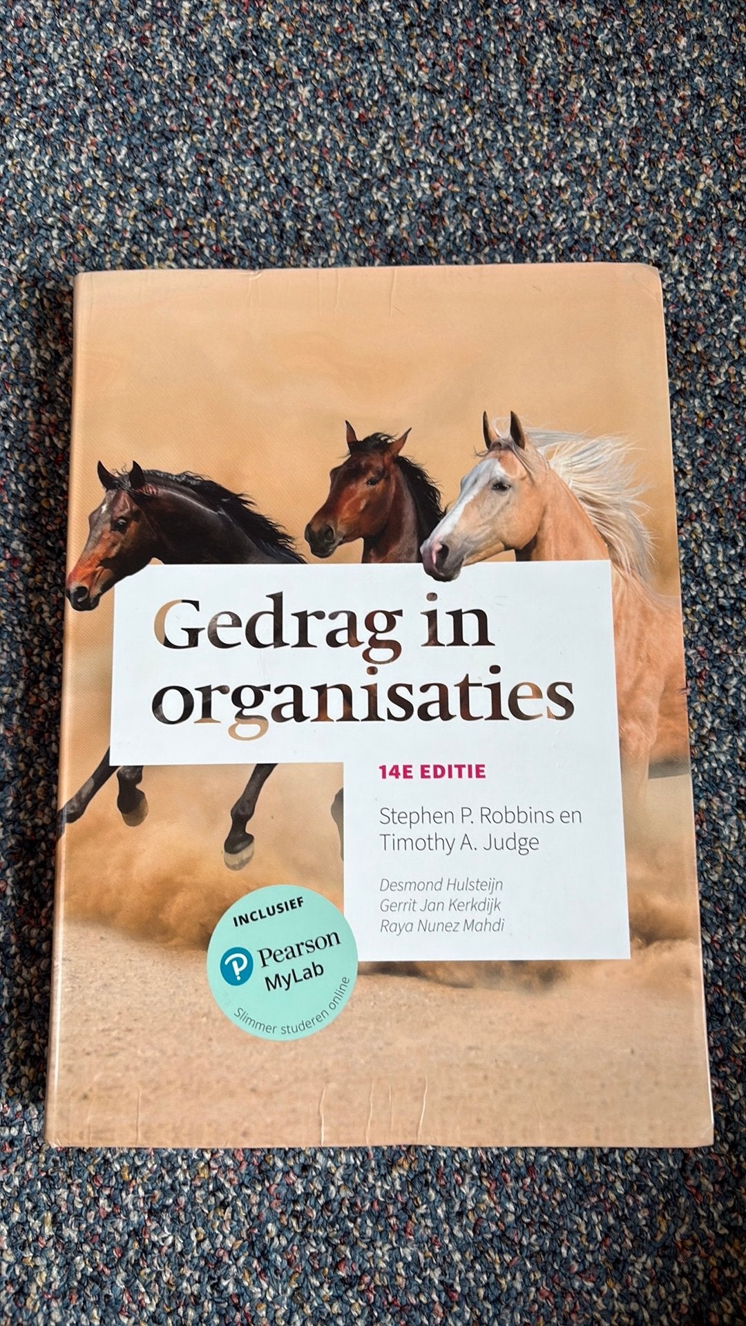 Gedrag in organisaties, 14e editie, Boeken, Ophalen of Verzenden, Alpha, Zo goed als nieuw, HBO