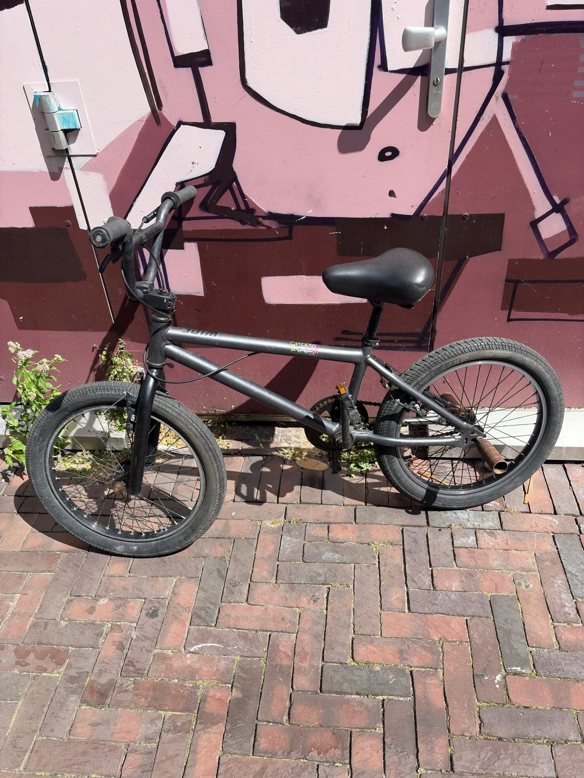 Decathlon BMX Fiets, Fietsen en Brommers, Ophalen, Gebruikt, Staal, Velgrem