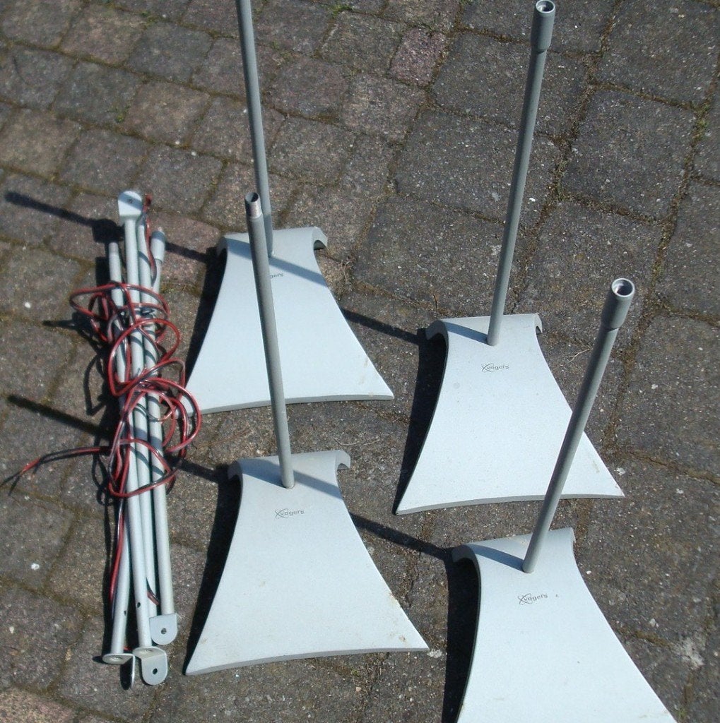4 luidspeaker/luidsprekers standaards Vogel's VLS 615