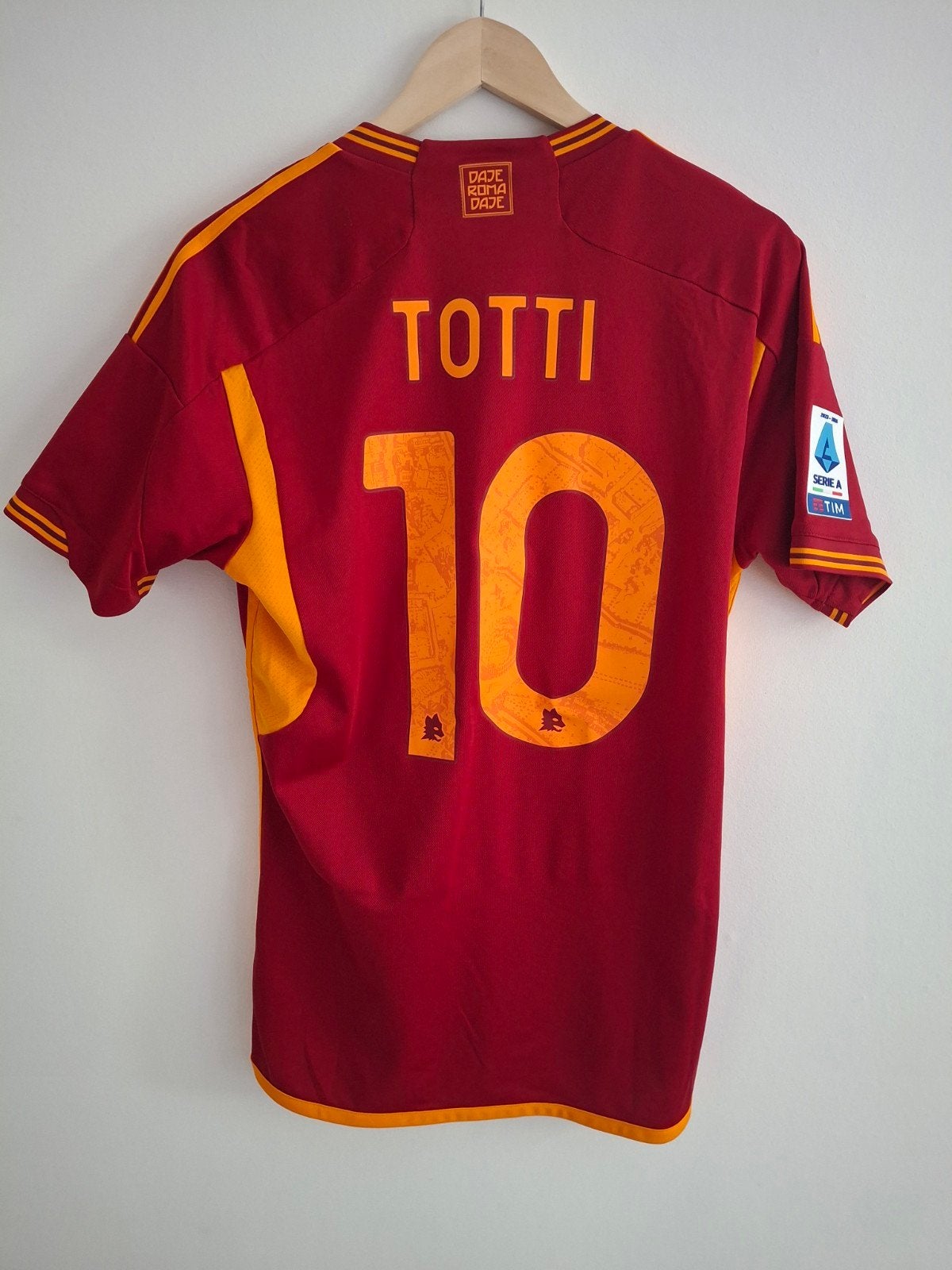 AS Roma Thuisshirt 2023/24 Totti | Nike | Maat M | Serie A l, Maat M, Ophalen of Verzenden, Nieuw, Shirt