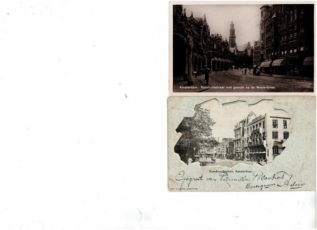 Amsterdam in 2-voud  met adres, Amsterdam