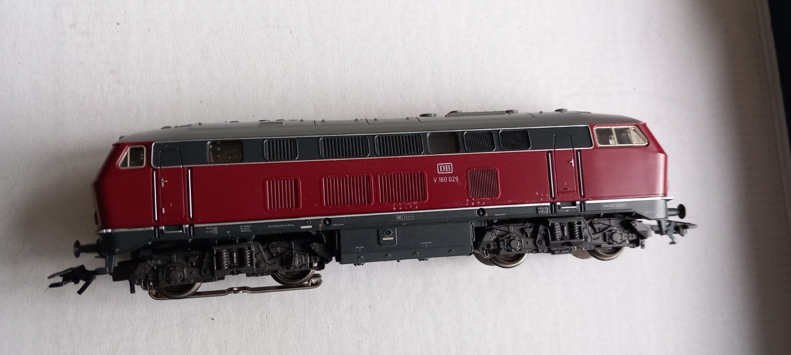 Te koop marklin diesel lok  V 100 ho Wisselstroom Digitaal, Wisselstroom, Locomotief, Verzenden, Zo goed als nieuw