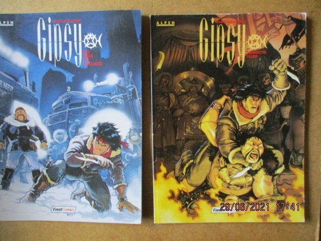 adv4803 gipsy duits, Eén stripboek, Ophalen, Gelezen