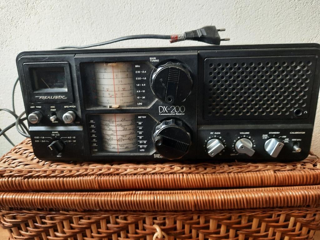 Realistic DX-200 receiver, Overige merken, Ophalen of Verzenden, 120 watt of meer, Gebruikt