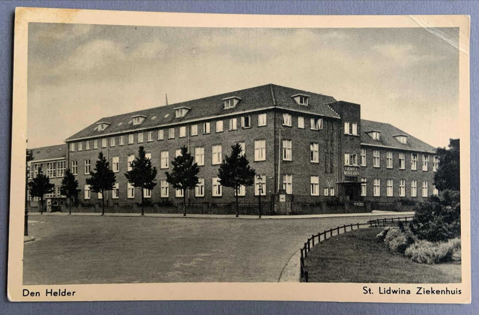 St. Lidwina Ziekenhuis Den Helder, Verzenden, 1920 tot 1940, Gelopen, Noord-Holland
