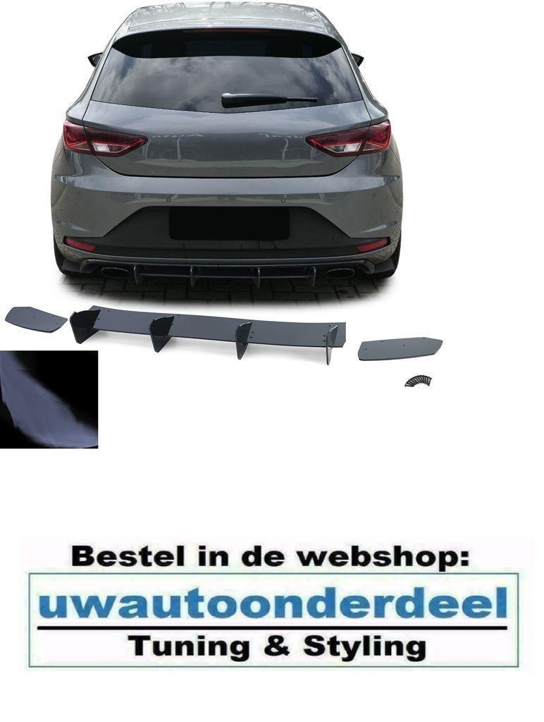 Diffuser Achterbumper Spoiler Voor Seat Leon 3 5F Cupra, Auto diversen, Verzenden, Automotive Parts, A.parts@hotmail.nl, Trasmolenlaan 12 3447 GZ Woerden