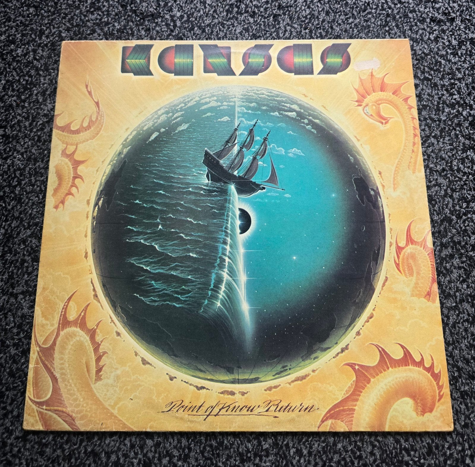 Kansas point of know return lp, Ophalen of Verzenden, Gebruikt, 12 inch, Poprock