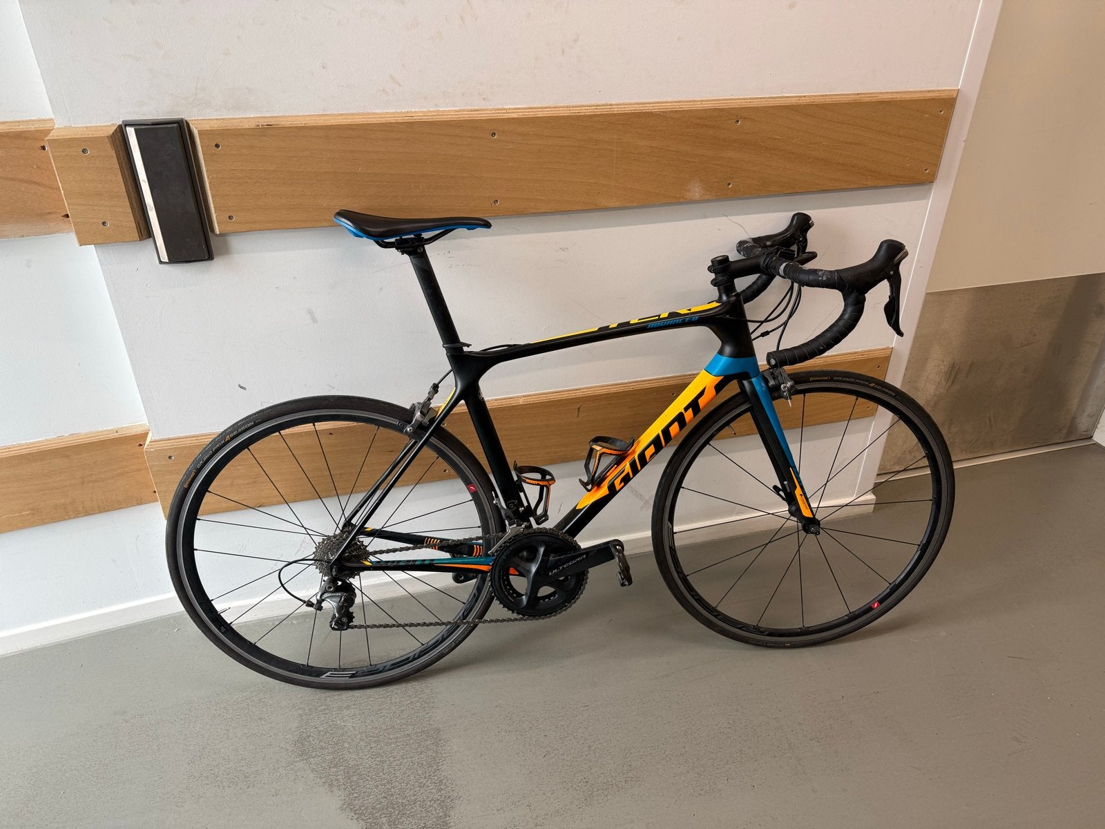 Giant TCR Adv1 +4iiii Powermeter +Fulcrum 3 Racing wielset, Fietsen en Brommers, Fietsen | Racefietsen, Ophalen, Gebruikt, Carbon