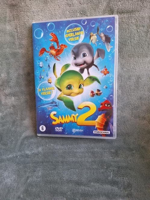 Dvd Sammy 2 h, Tekenfilm, Overige soorten, Ophalen of Verzenden, Zo goed als nieuw